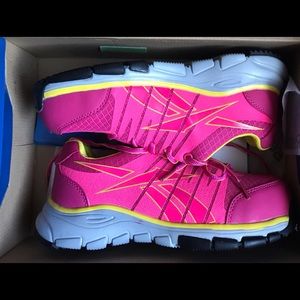Safety toe pink Reebok’s